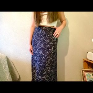Long Floral Skirt